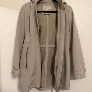 Michael Kors Taupe Utility Jacket